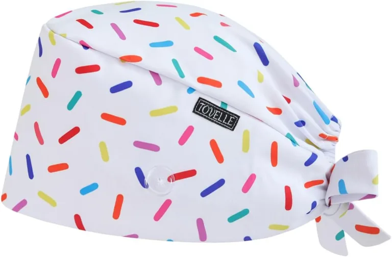 Colorful Sprinkles Scrub Cap_best_review_1750557795